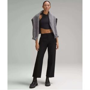 Women's Black Wide-Leg Pants